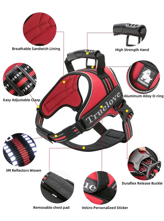 TrueLove Outdoor Adventure Dog Harness Model Number: TLH5753