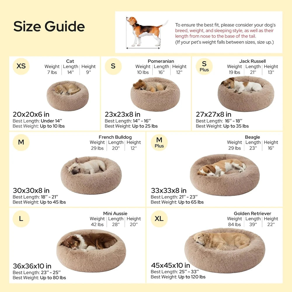 Bedsure Calming Dog Bed