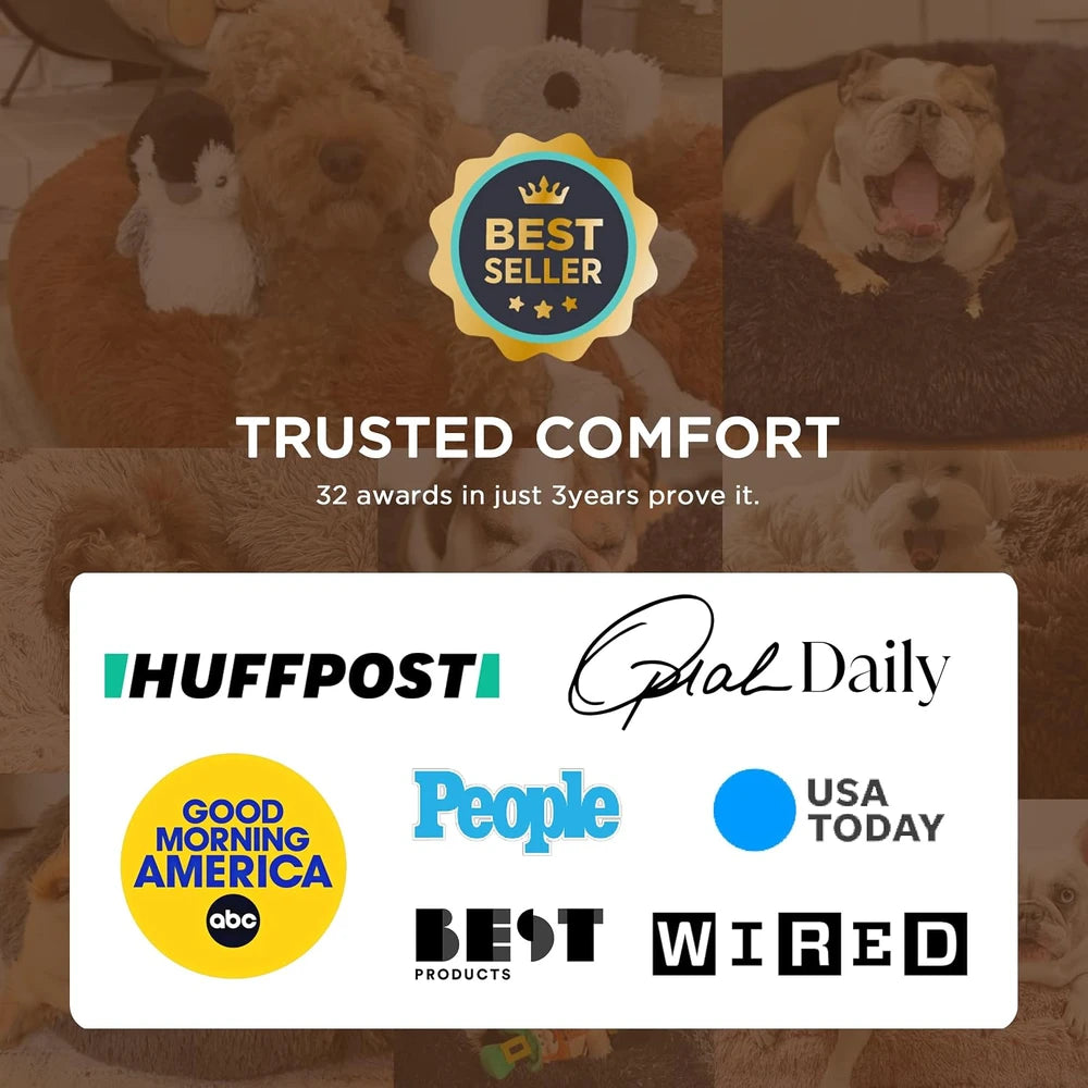 Bedsure Calming Dog Bed
