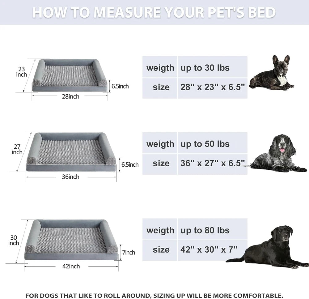BFPETHOME Orthopedic Dog Bed