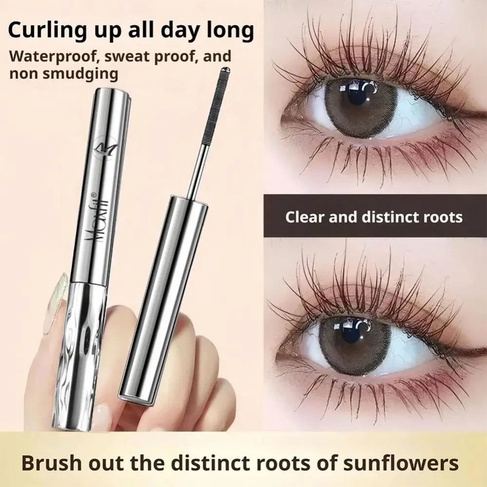 Small Silver Tube Brown Mascara