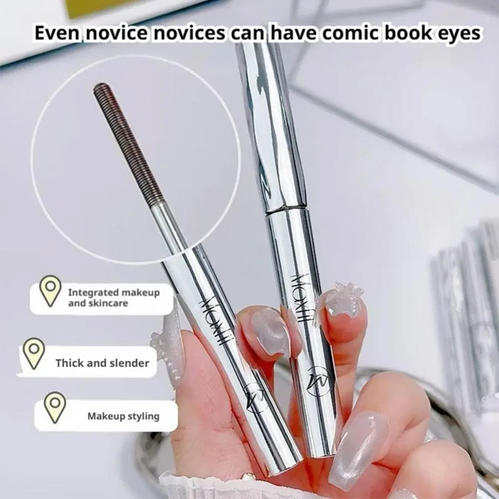 Small Silver Tube Brown Mascara