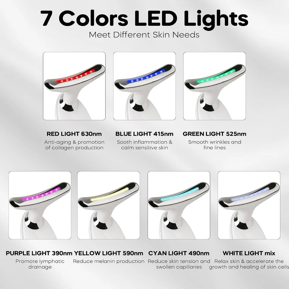LED Light Therapy Face Wand