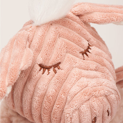 Penelope Pig HuggleFleece® FlufferKnottie™ Plush Dog Toy