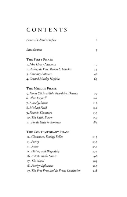 The Catholic Literary Revival