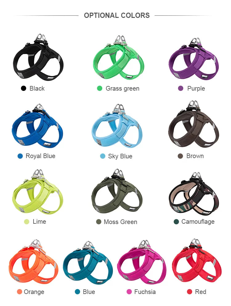 TrueLove TLH3013 Mesh Dog Harness - Camouflage