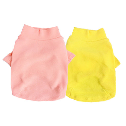 Cotton Bottomed Dog And Cat Anti-hair Small Dog Clothing